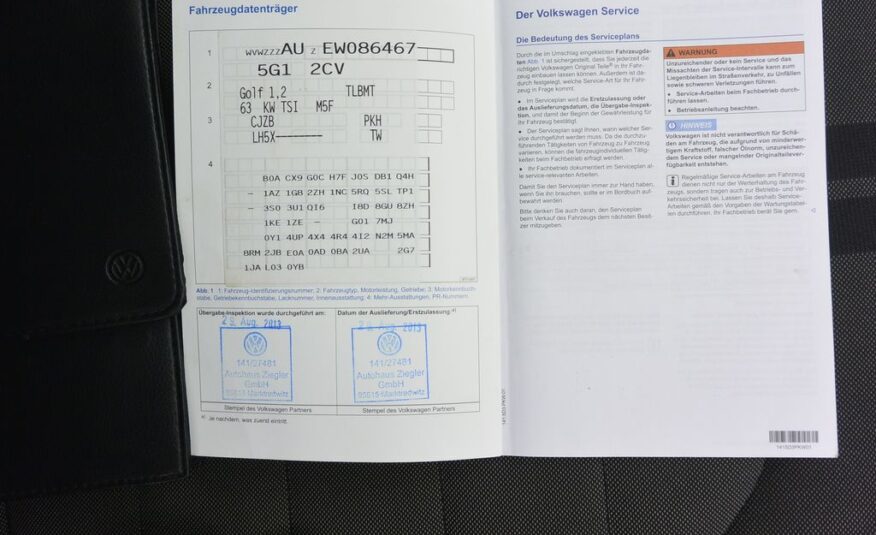 Volkswagen Golf VII 1.2TSi NAVI 63kW
