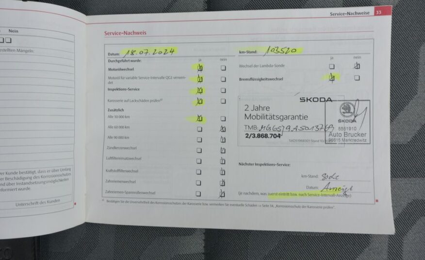 Škoda Roomster 1.9TDi 77kW