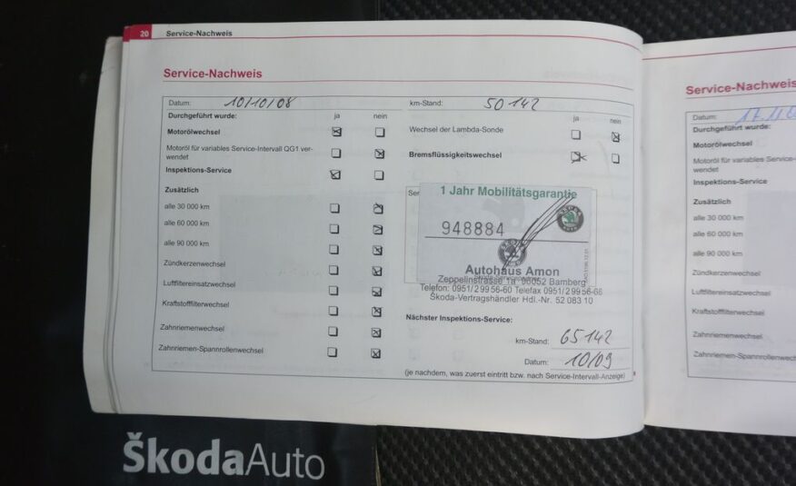 Škoda Fabia 1.4i16v 55kW