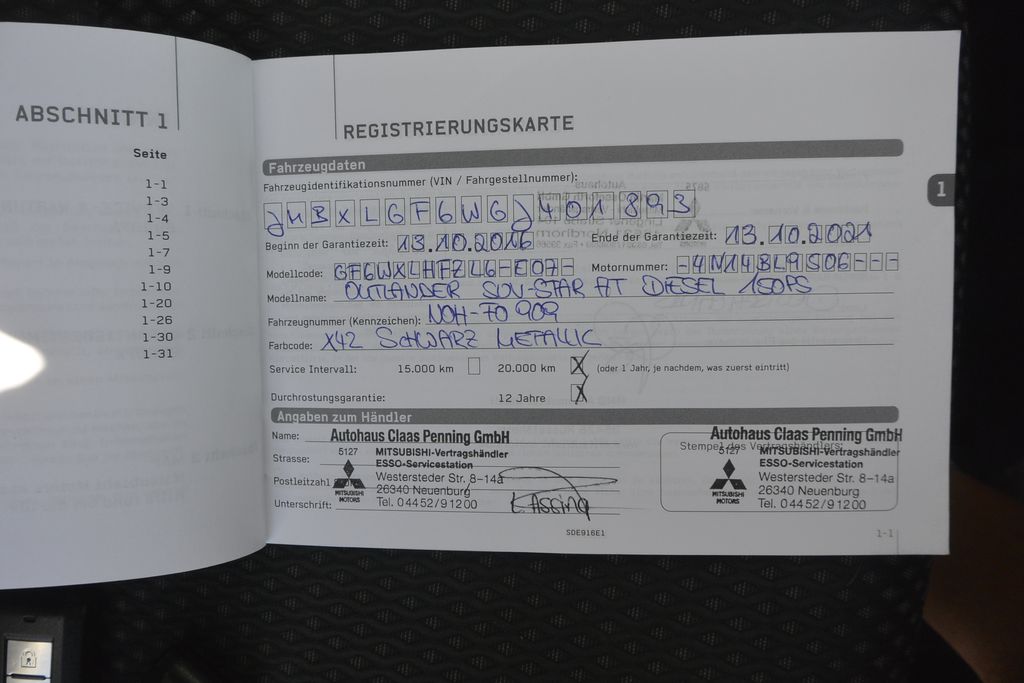 Mitsubishi Outlander 2.2 DI-D 4WD INTENSE 6AT 110kW