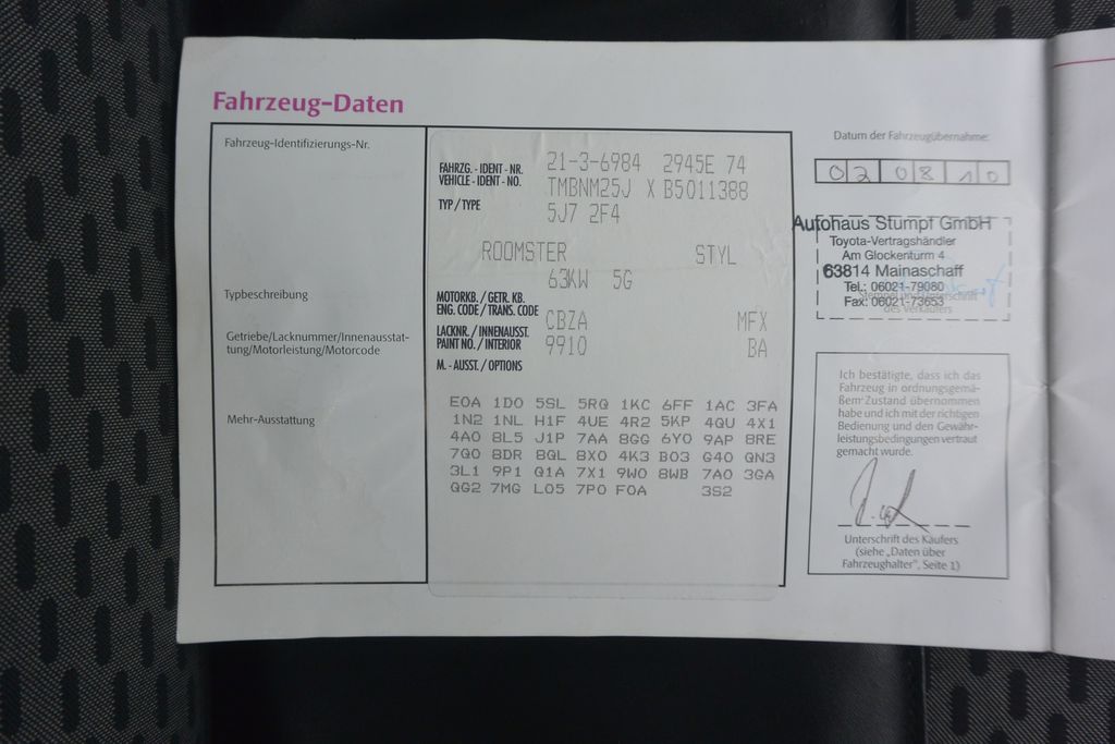 Škoda Roomster 1.2TSi