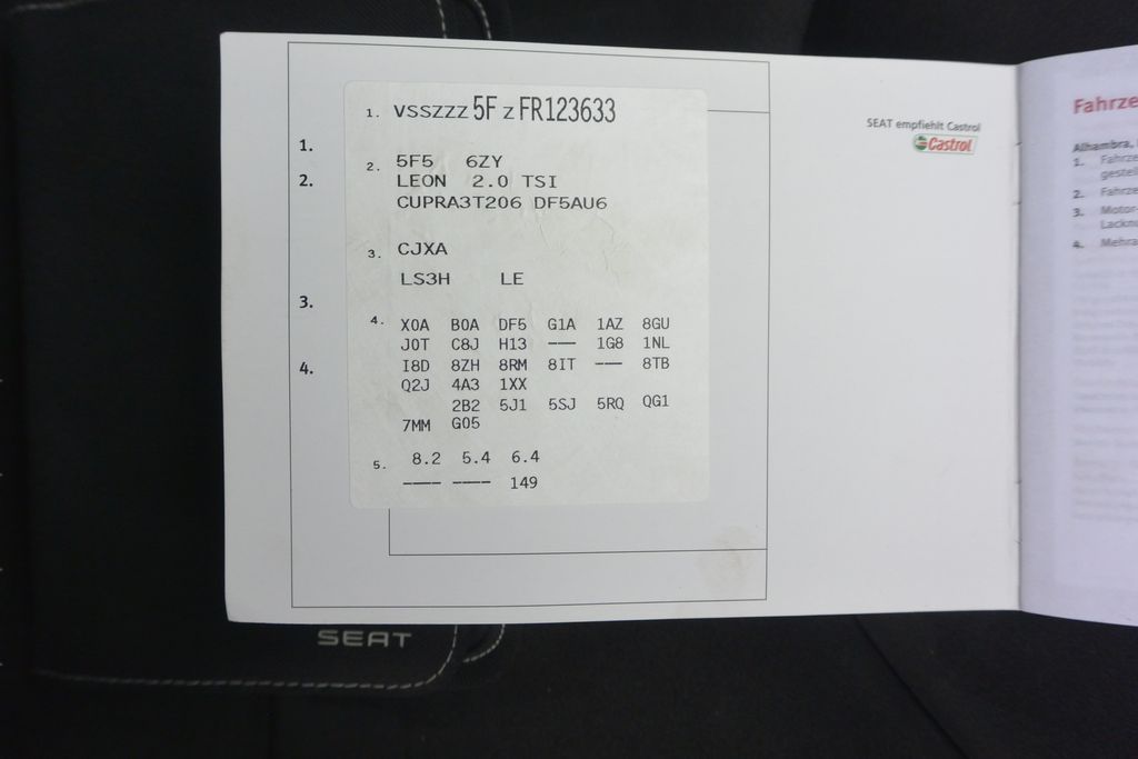 Seat Leon 2.0TSi DSG CUPRA 280PS