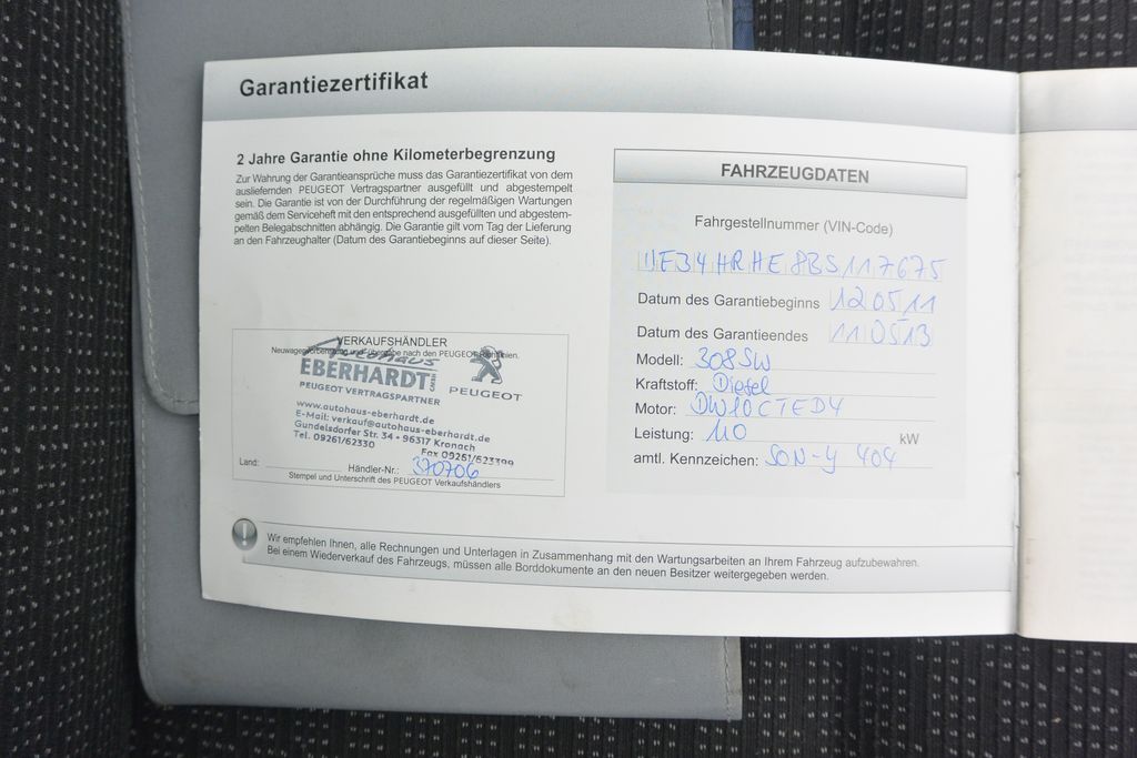 Peugeot 308 2.0HDi SW 7míst