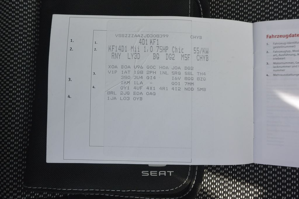 Seat Mii 1.0MPi 55kW