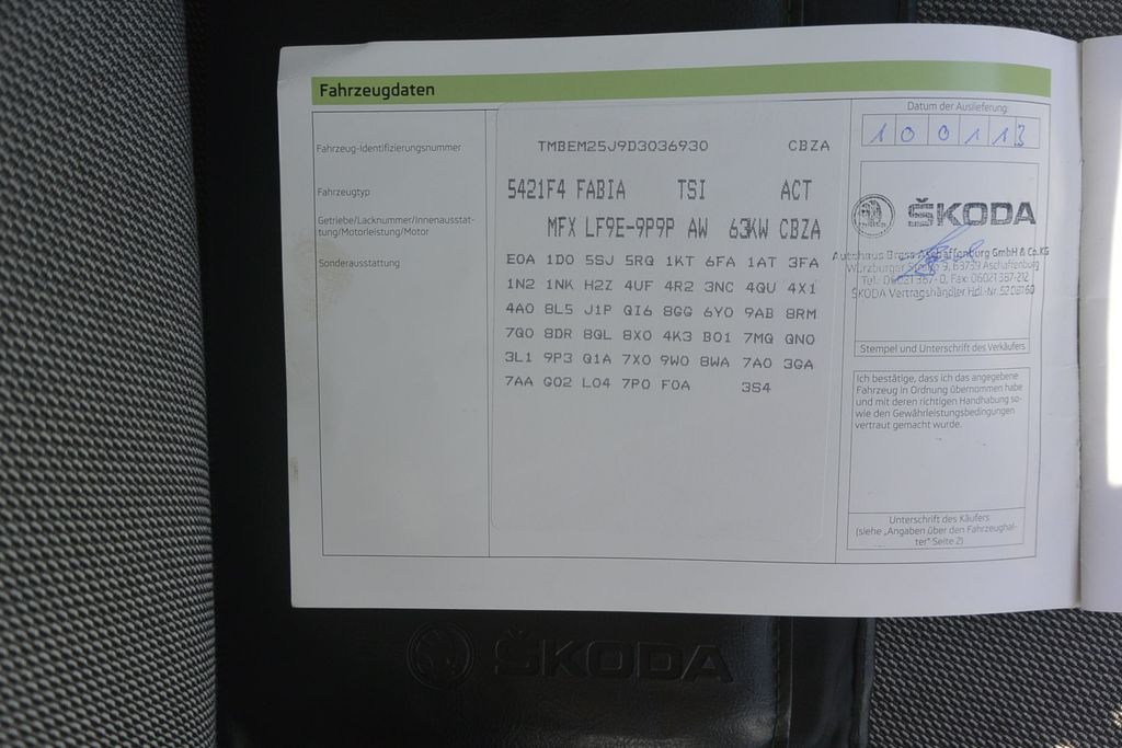 Škoda Fabia 1.2TSi