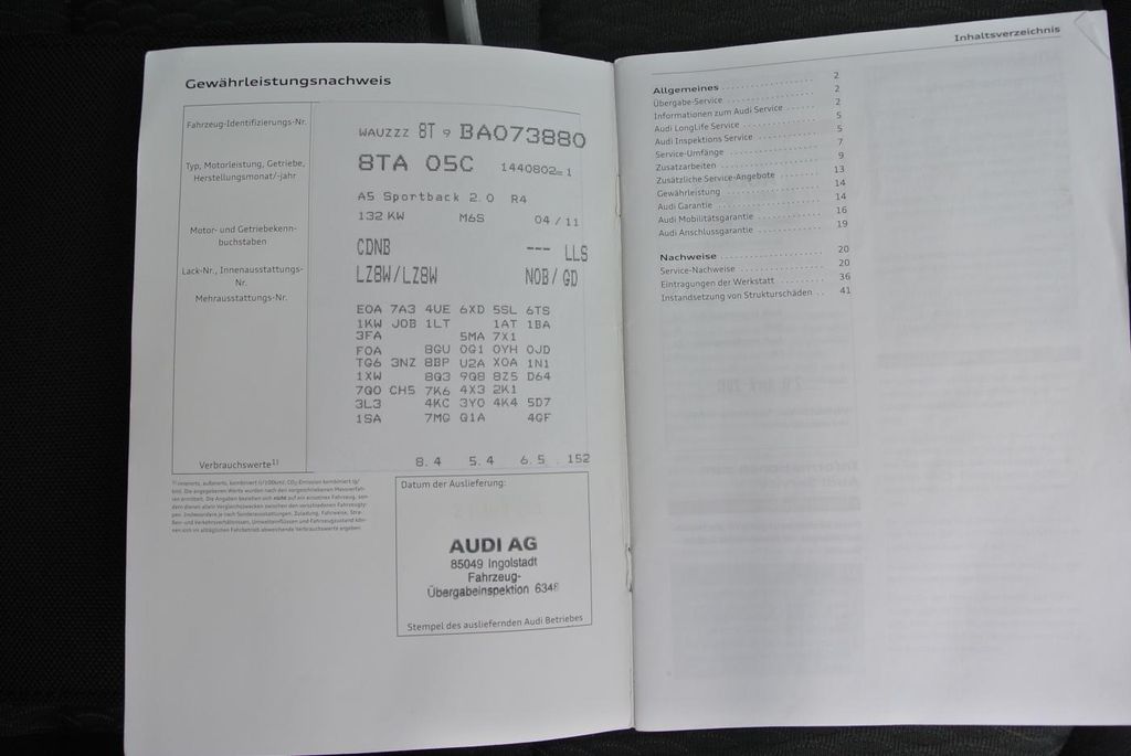Audi A5 2.0 TFSi 132kW Sportback