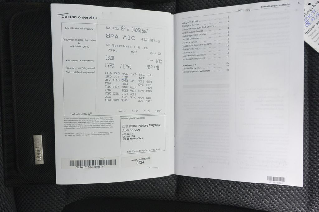 Audi A3 1.2TFSi 77kW ROZVODY+OLEJ+Xenon